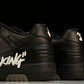 Off-White Out Of Office OOO Low Top "For Walking" - Black White