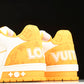 Louis Vuittоп Trainer Low Velcro Strap 'Monogram Denim Yellow'