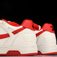 Off-White Out Of Office OOO Low Top 'White Red'