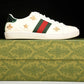 Guссi Ace 'Bees and Stars Green' - UK 7 / US 7.5 / EU 41