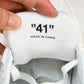 Off-White Out Of Office OOO Low Top "For Walking" - White Sand