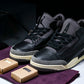 AJ3 Retro x A Ma Maniere 'Black'