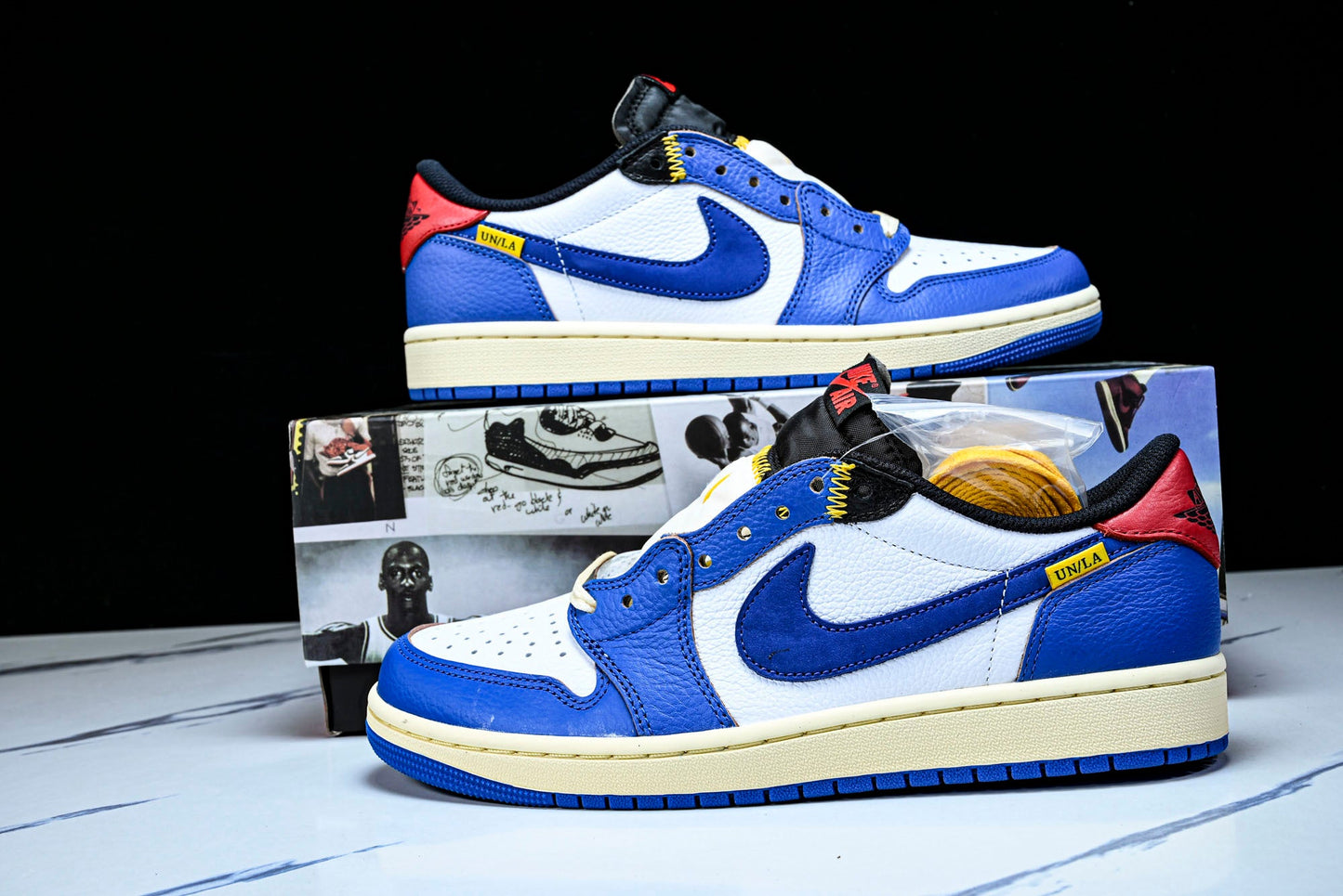 AJ1 Low Union LA 'Storm Blue' (Unreleased)