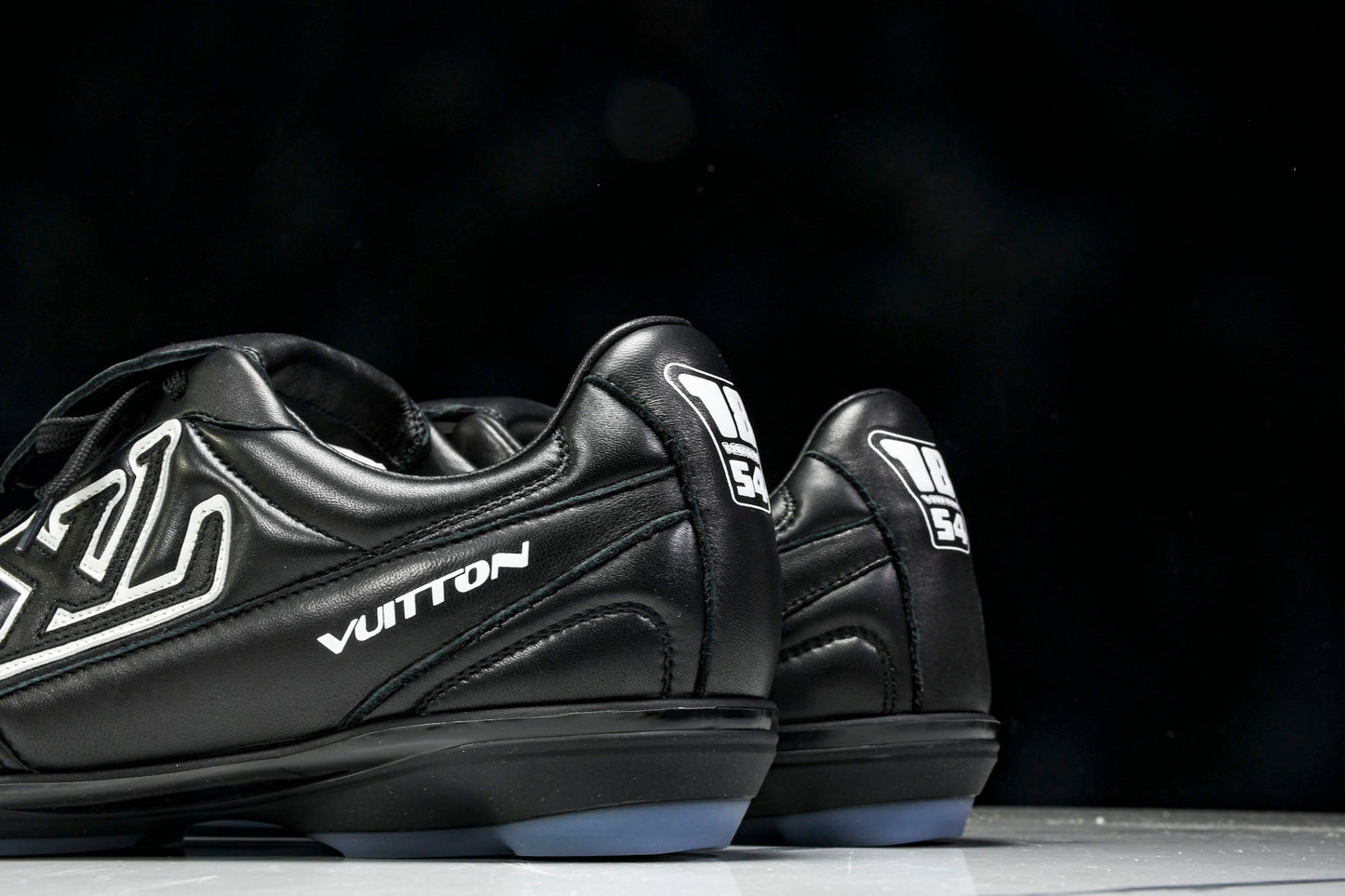 Louis Vuittоп Footprint Football Sneaker 'Black'