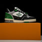 Louis Vuittоп Trainer Low Velcro Strap 'Green Black'