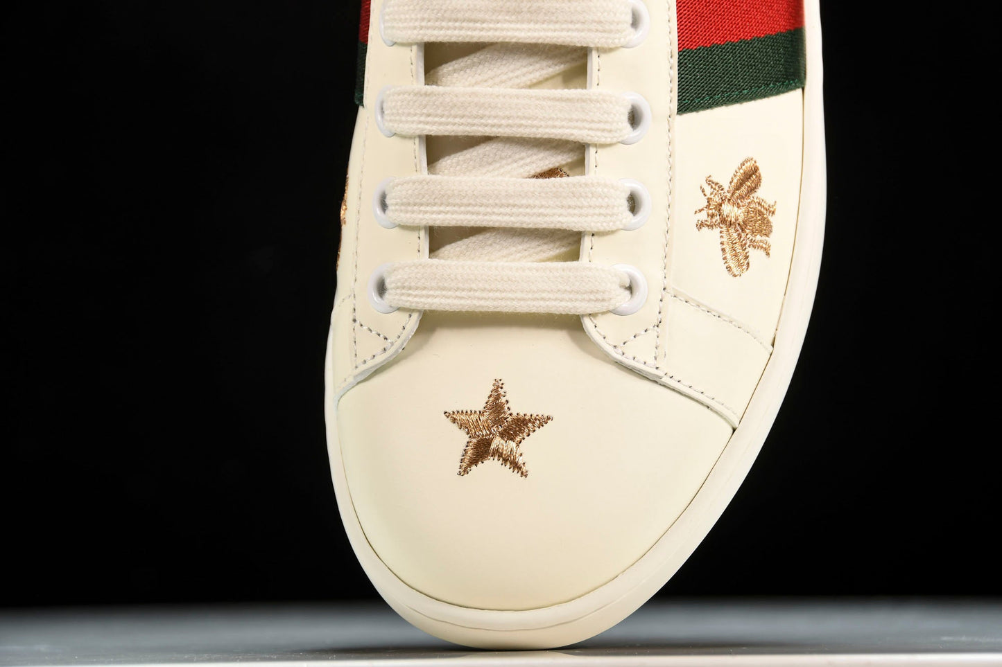 Guссi Ace 'Bees and Stars Green' - UK 7 / US 7.5 / EU 41