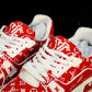 Louis Vuittоп Trainer Low 'Red Monogram Textile'