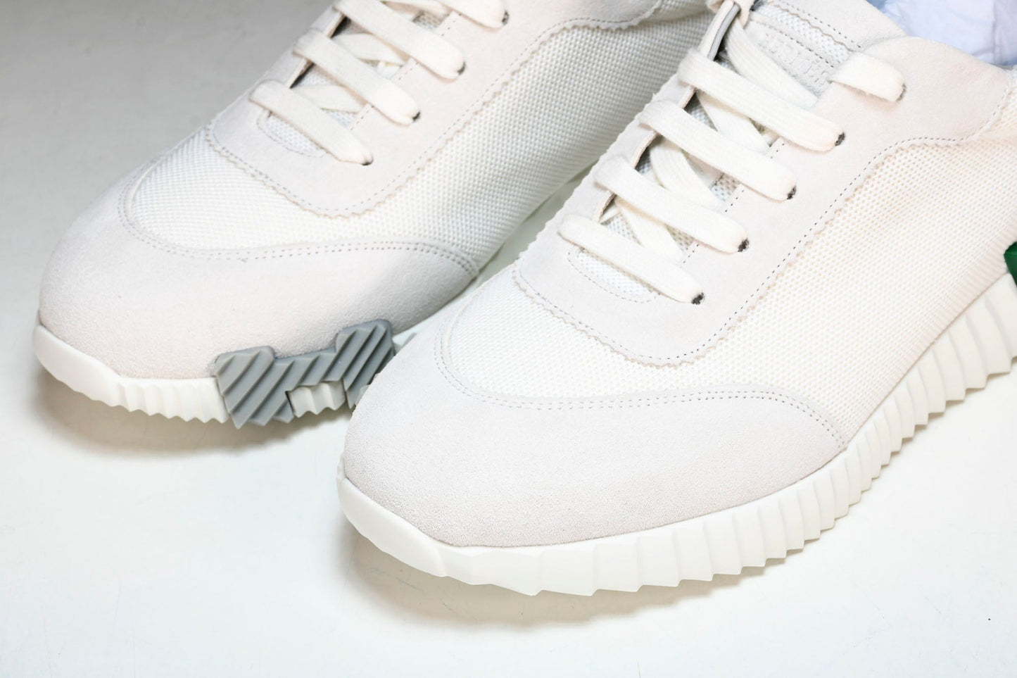 Hermès Bouncing Sneaker 'Blanc Vert'