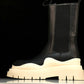 Вottega Veneta Tire Chelsea Boots 'Black Sea Salt'
