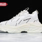 Triple S Sneaker "Allover Logo - White" - UK 11 / US 12 / EU 45
