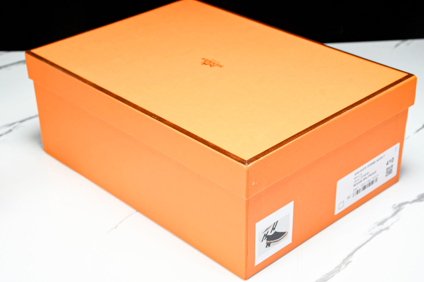 Hermès Bouncing Sneaker Panelled 'Noir Marron Blanc'