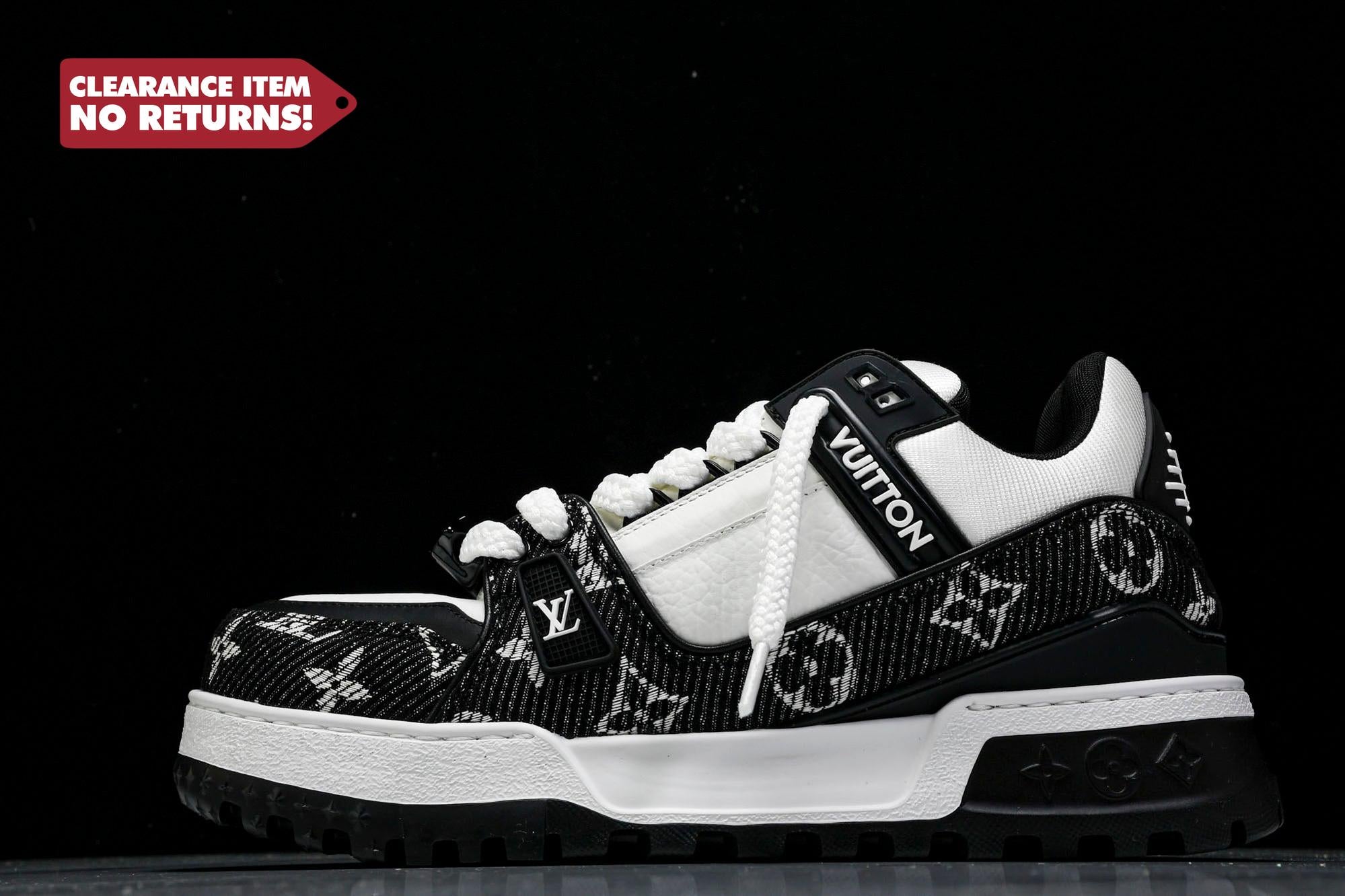 Louis Vuittоп Trainer Maxi 'Monogram Black White' - UK 6 / US 7 / EU 40