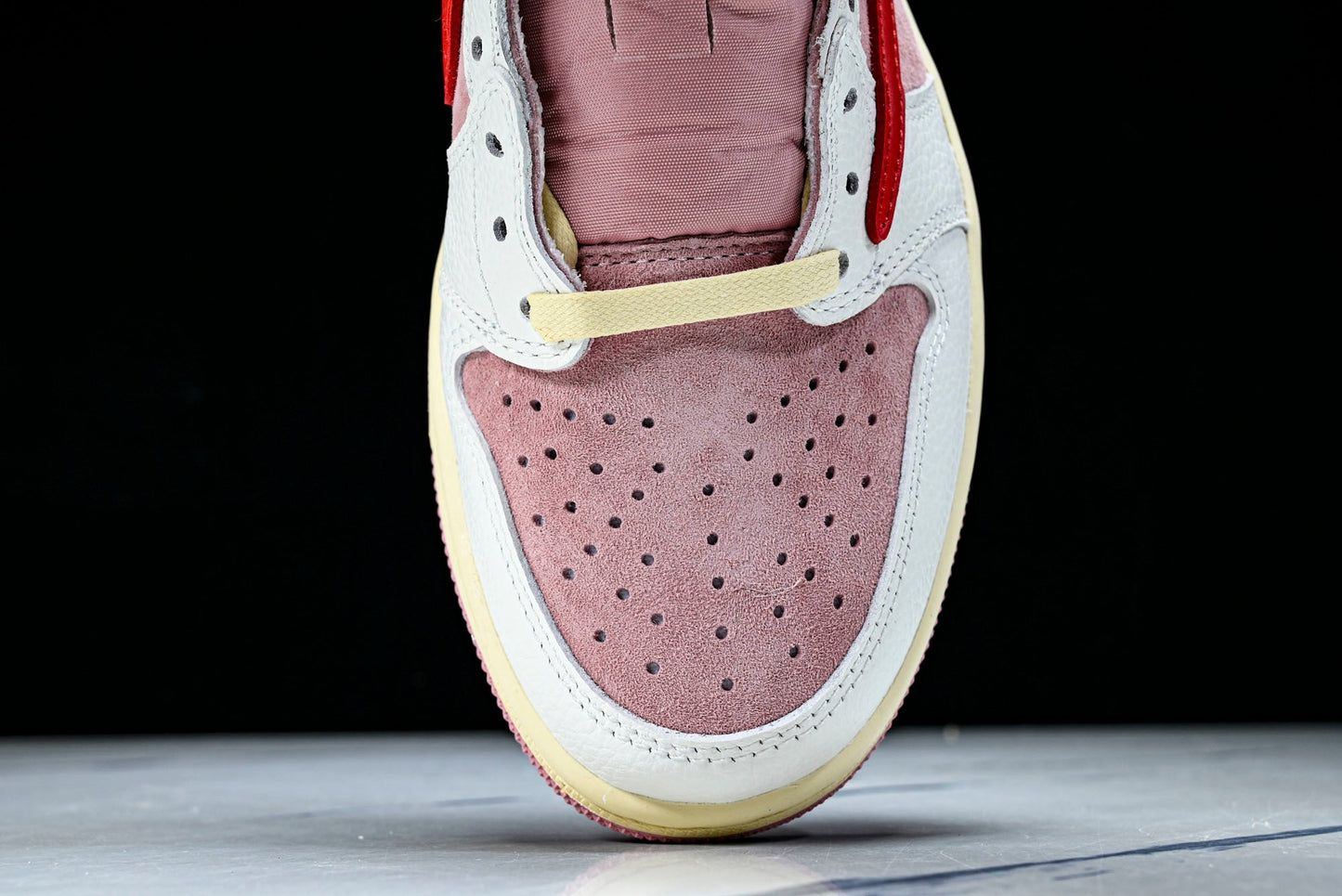 Travis Scott AJ1 Retro Low OG 'Tropical Pink'