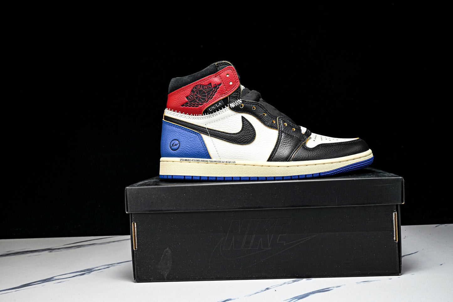 Union LA x Fragment x AJ1 Retro High 'Varsity Red Sport Royal'