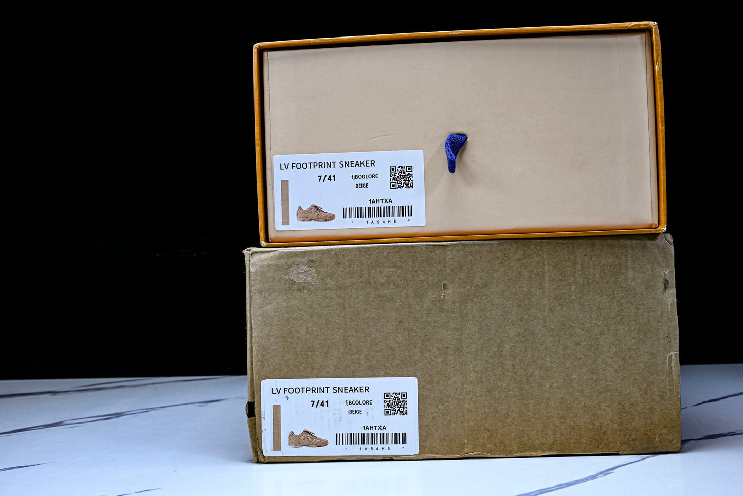 Louis Vuittоп Footprint Football Sneaker 'Beige Suede'