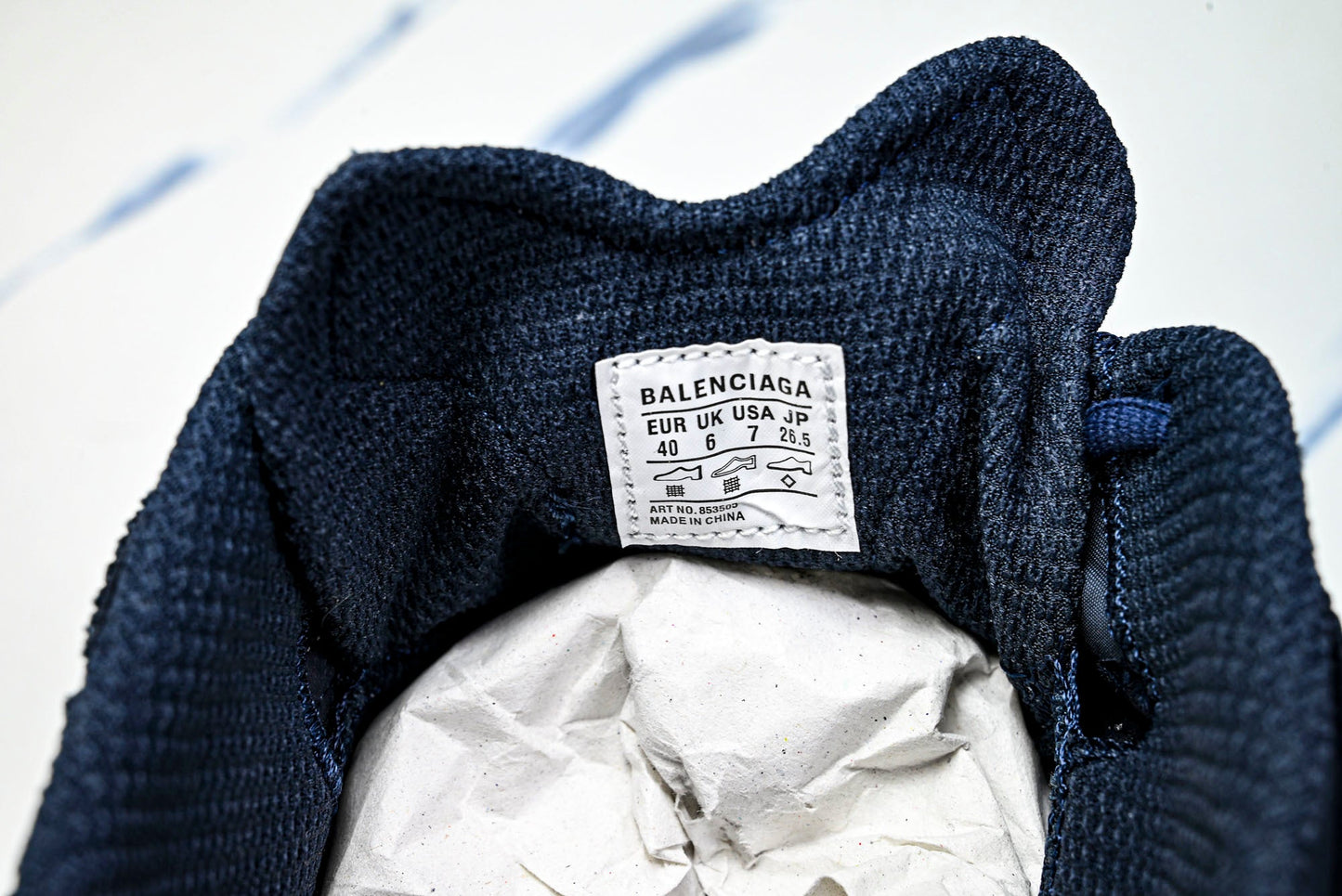 Вalenciaga Monday Ultra Sneaker 'Navy'
