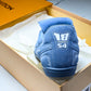 Louis Vuittоп Footprint Football Sneaker 'Blue Suede'