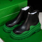 Вottega Veneta Tire Ankle Chelsea Boots 'Black Green'