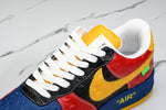 Louis Vuittоп x AF1 by Virgil Abloh 'Yellow Blue Red'