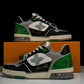 Louis Vuittоп Trainer Low Velcro Strap 'Green Black'