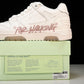 Off-White Out Of Office OOO Low Top "For Walking" - White Pink