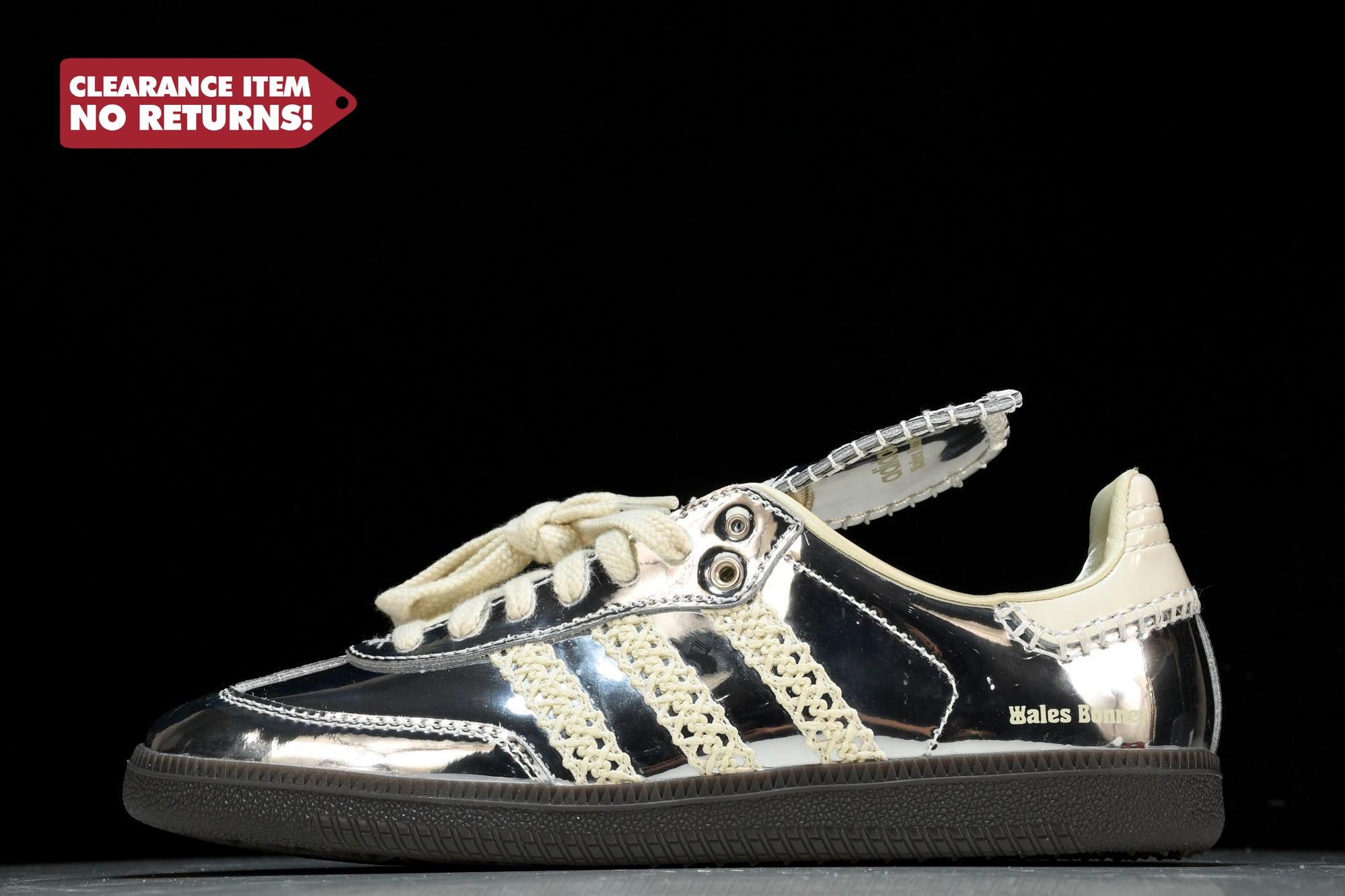 Samba x Wales Bonner Silver - UK 10 / US 10.5 / EU 44.5