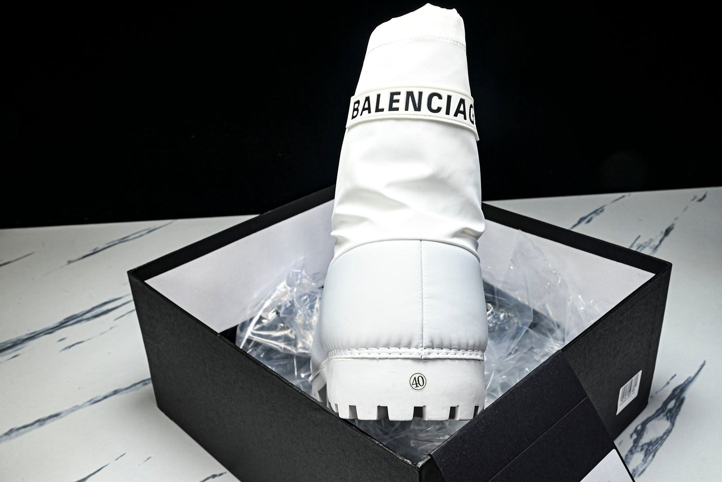 Вalenciaga Alaska Low Boot 'White'