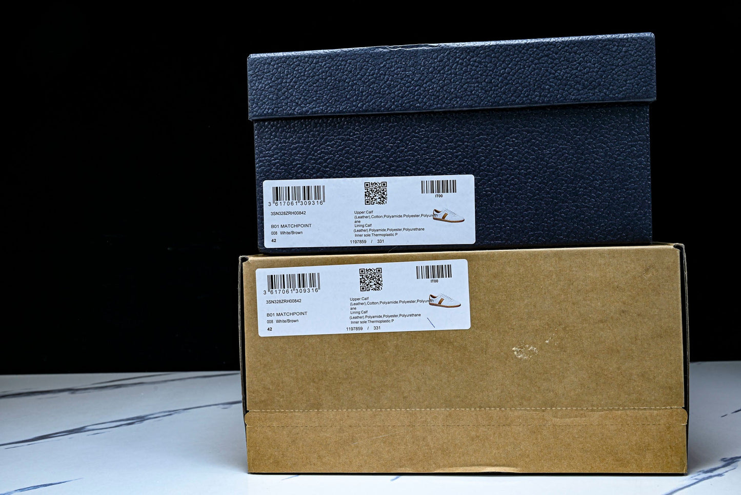 D1or B01 Matchpoint Sneaker 'Cognac White'