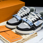 Louis Vuittоп Trainer Low Velcro Strap 'Blue Black'