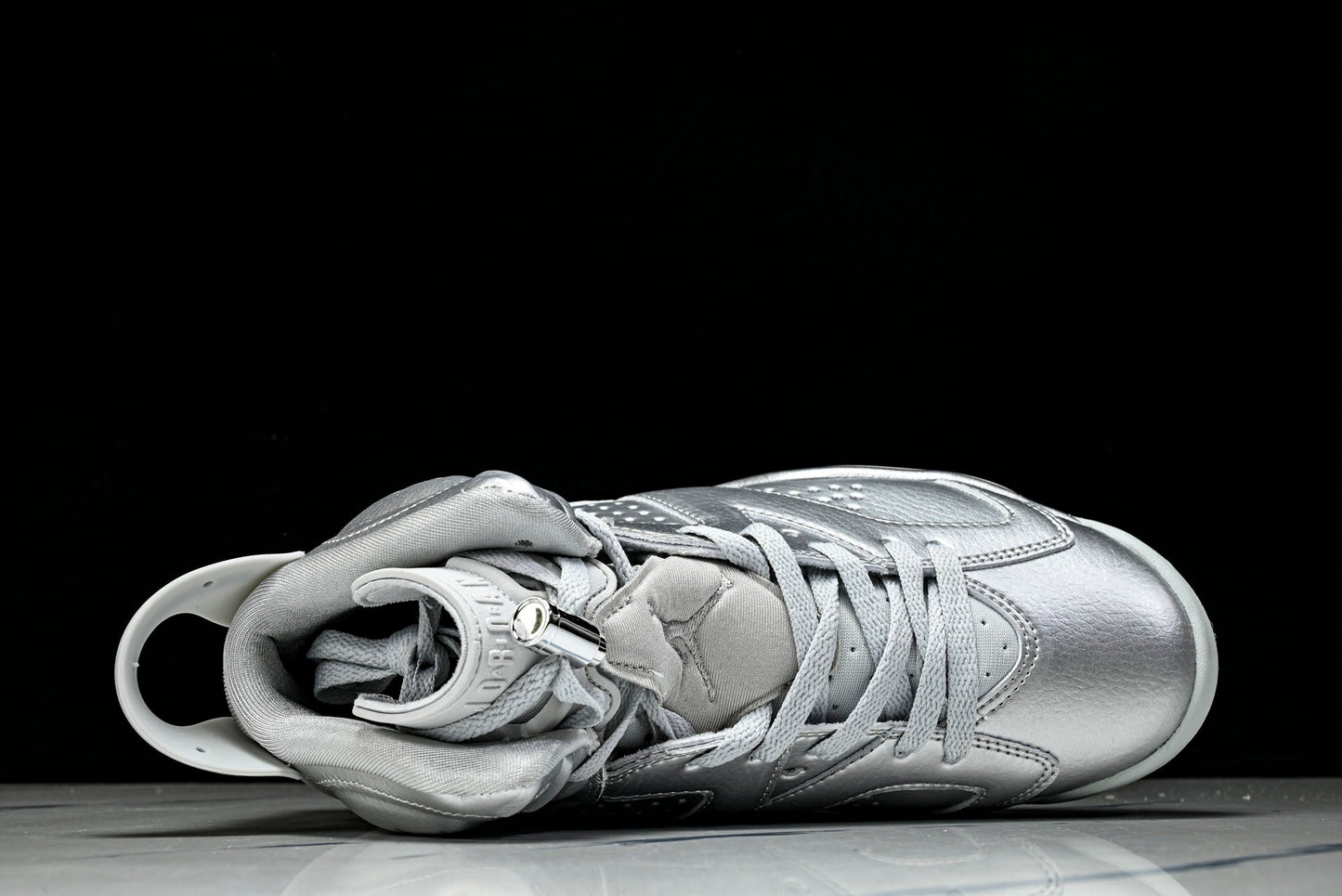 AJ6 Retro x PSG 'Metallic Silver'