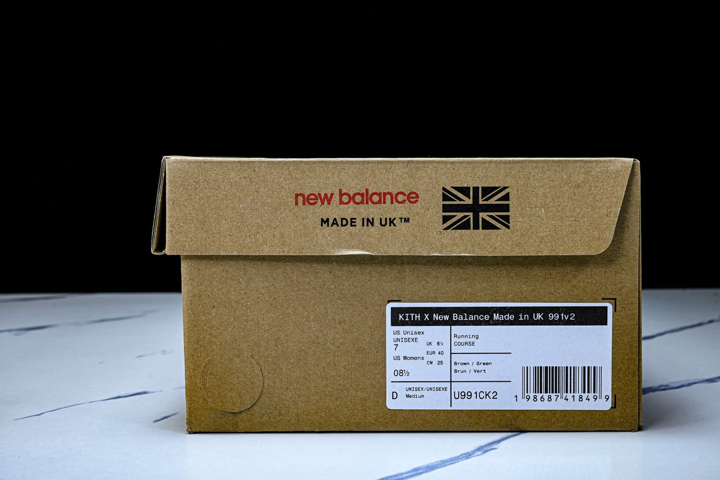 NB 991v2 MiUK x Daniëlle Cathari x Kith 'Reverse Matcha'