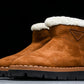 Prada Suede Booties 'Brown'