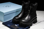 Prada Monolith Chelsea Boots 'Black'