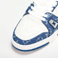 Louis Vuittоп Trainer Low 'Monogram Denim White Blue'