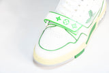 Louis Vuittоп Trainer Low Velcro Strap 'Green Mesh'