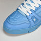 Louis Vuittоп Trainer Low 'Blue Embossed'