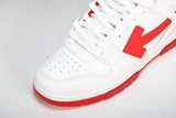 Off-White Out Of Office OOO Low Top 'White Red'