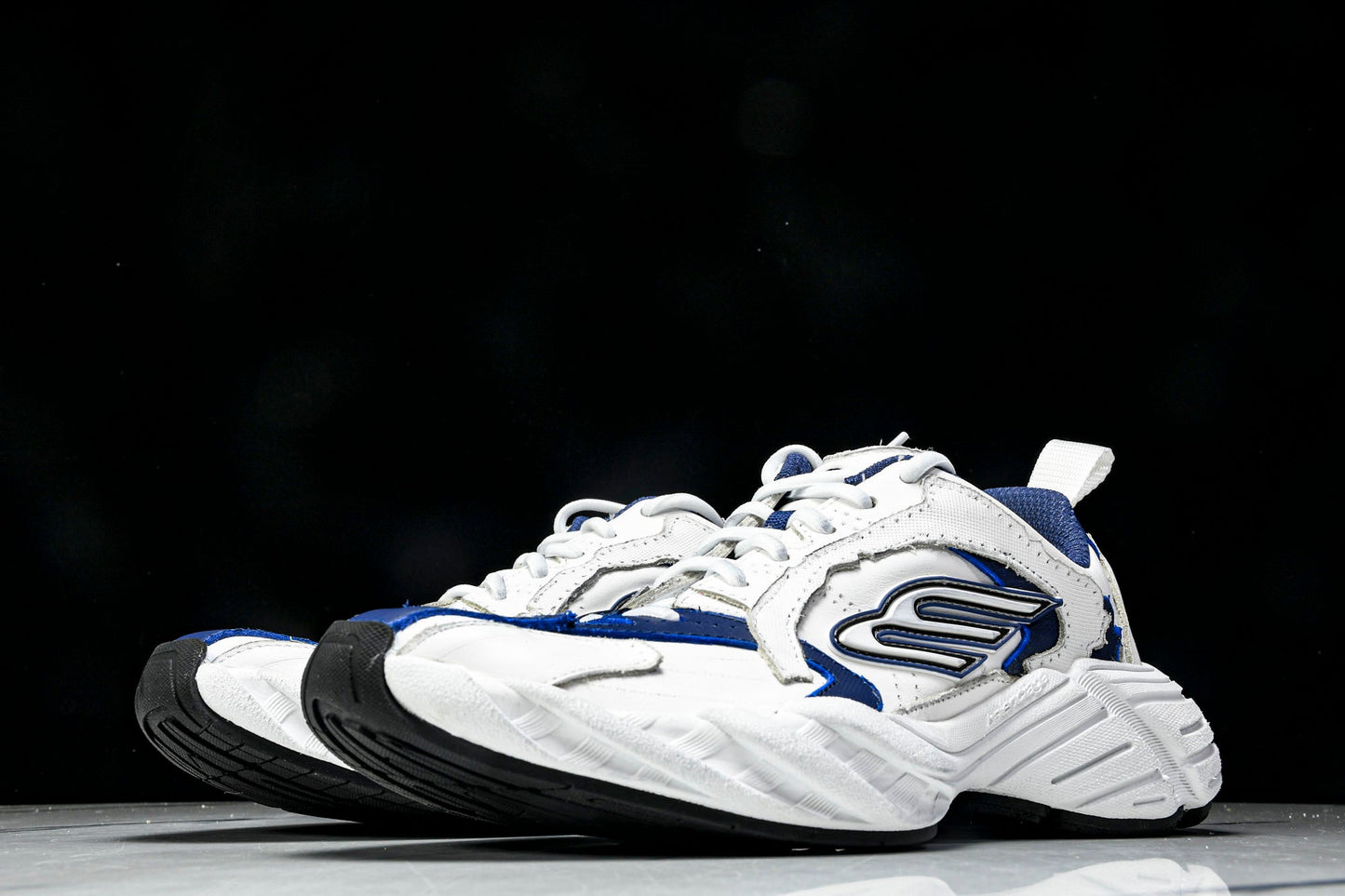 Вalenciaga Monday Shoe 'White Navy'