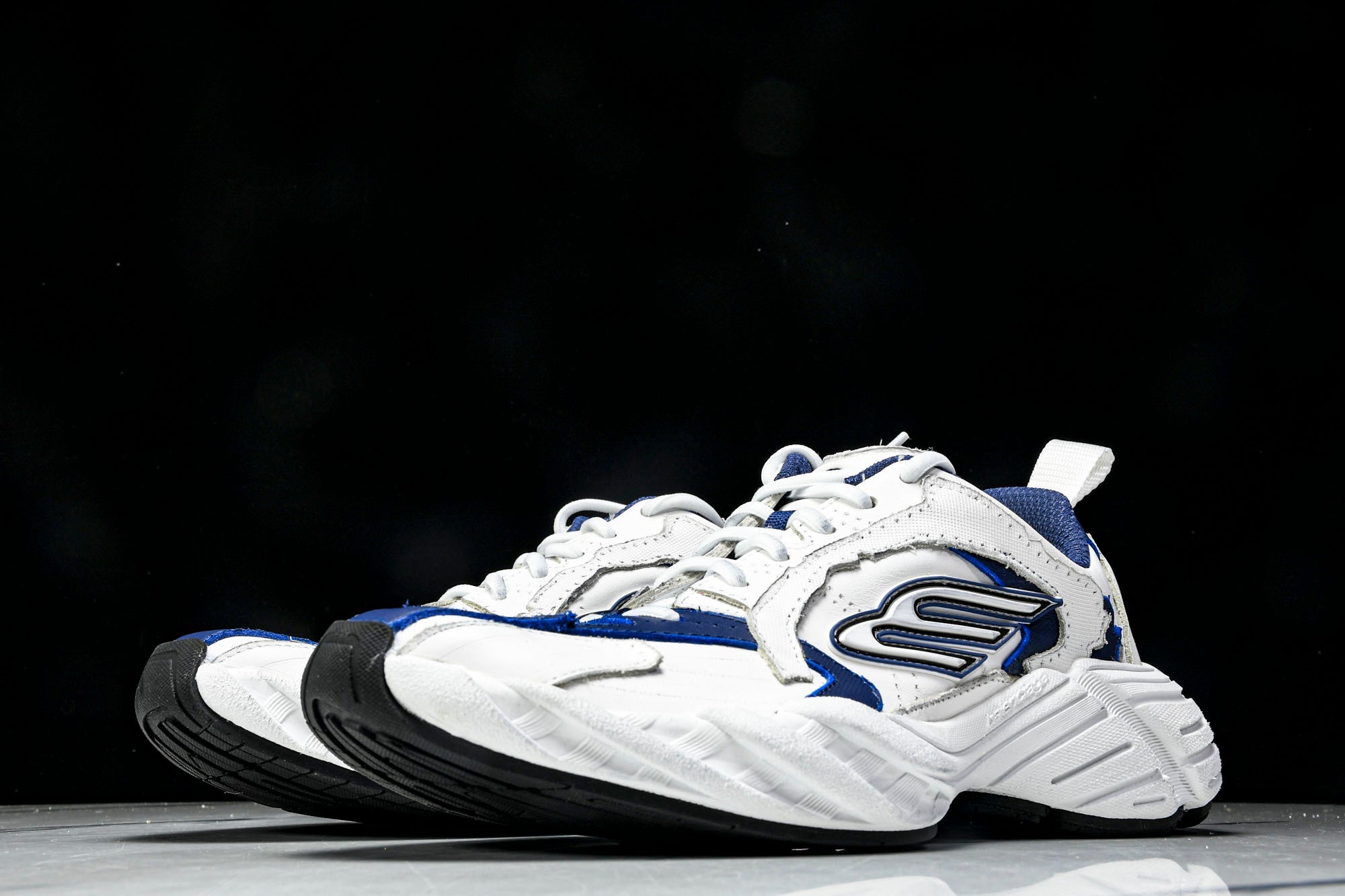 Вalenciaga Monday Shoe 'White Navy'