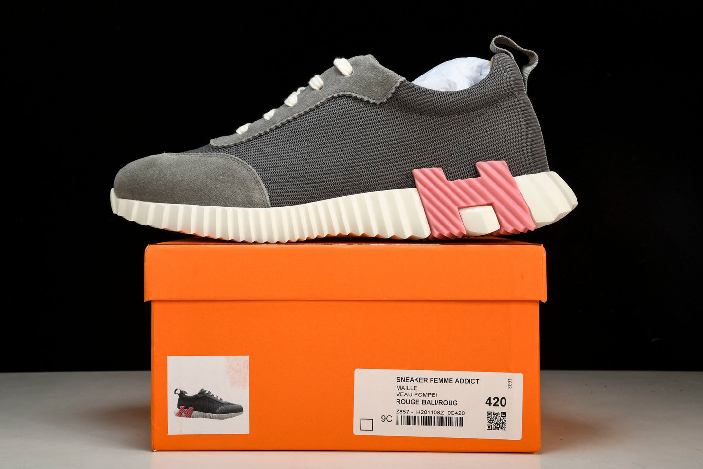 Нermès Bouncing Sneaker 'Gris Rose'