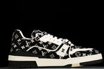 Louis Vuittоп Trainer Low 'Black Monogram Textile'