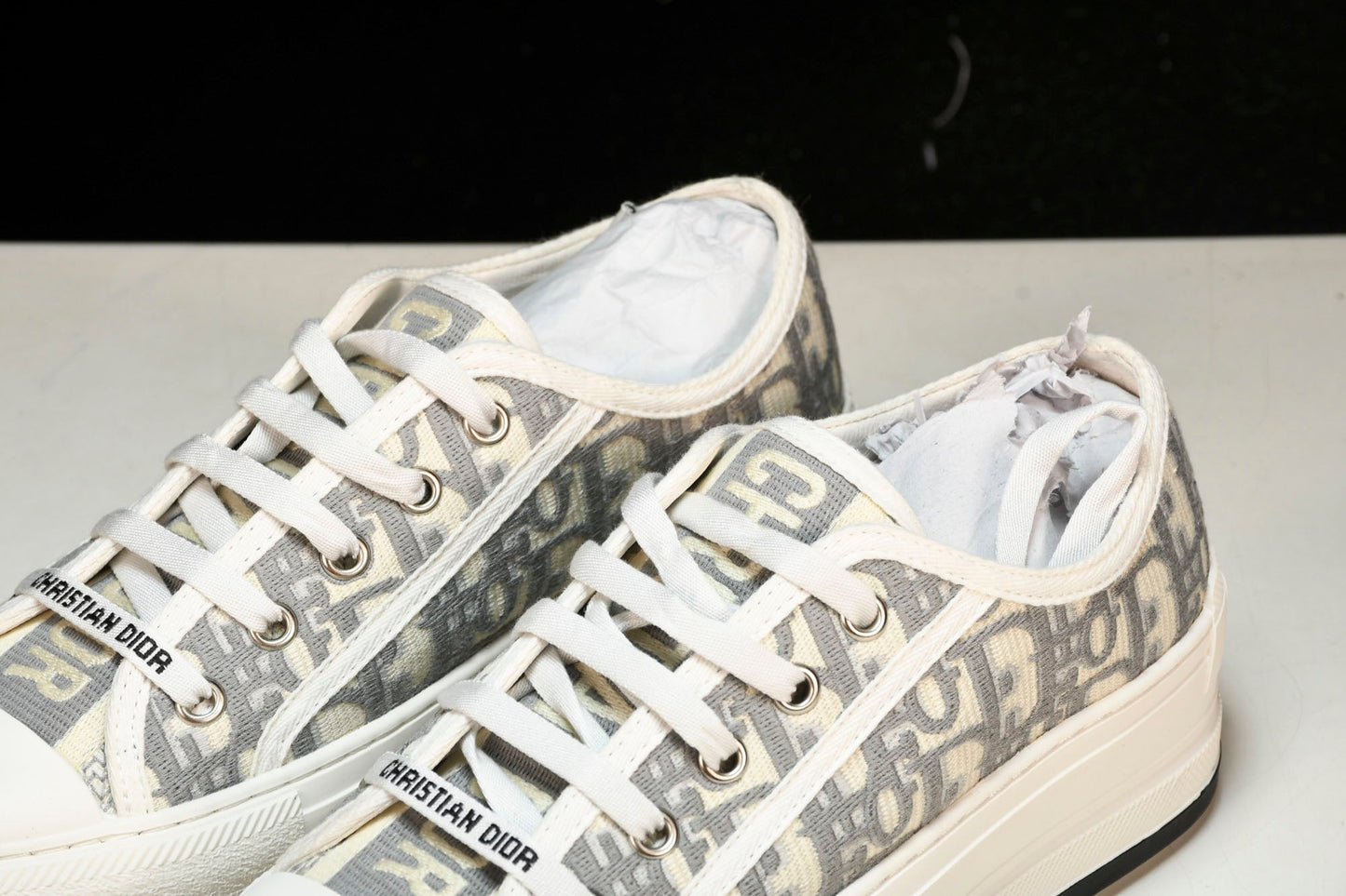 D1or Walk'N'D1or Platform Sneaker 'Oblique Grey'