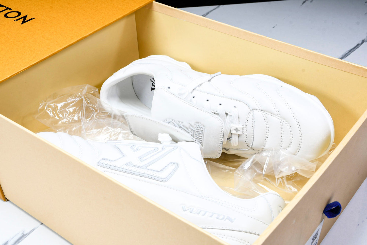 Louis Vuittоп Footprint Football Sneaker 'White'