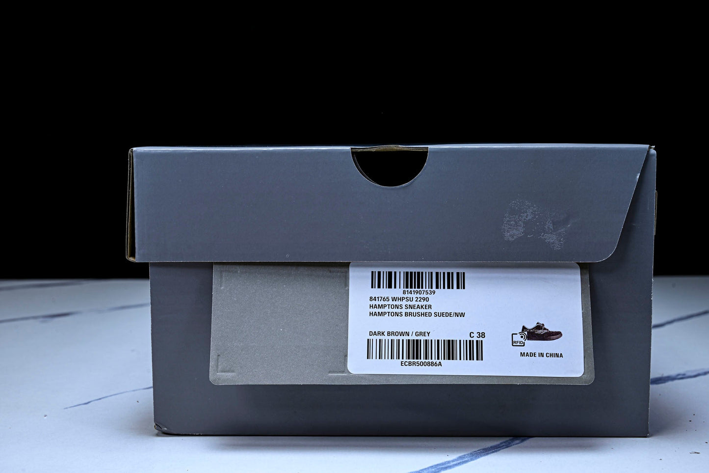 Вalenciaga Hamptons Suede Sneaker 'Dark Brown'