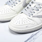 Travis Scott AJ1 Low x BAPE 'White Grey 2.0' (Custom)