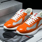 Prada America's Cup Sneaker 'Orange Silver'