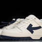 Off-White Out Of Office OOO Low Top 'White Navy Blue'