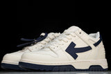 Off-White Out Of Office OOO Low Top 'White Navy Blue'