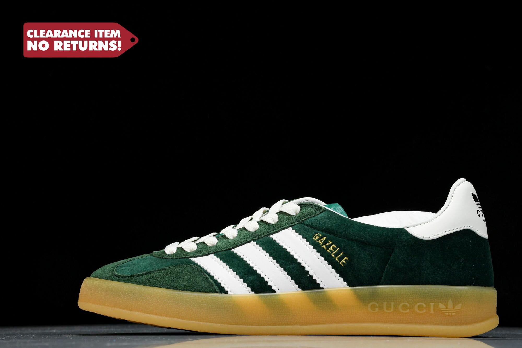 Guссi x Gazelle 'Green' - UK 9.5 / US 10 / EU 44