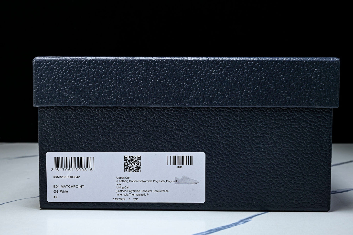 D1or B01 Matchpoint Sneaker 'Triple White'